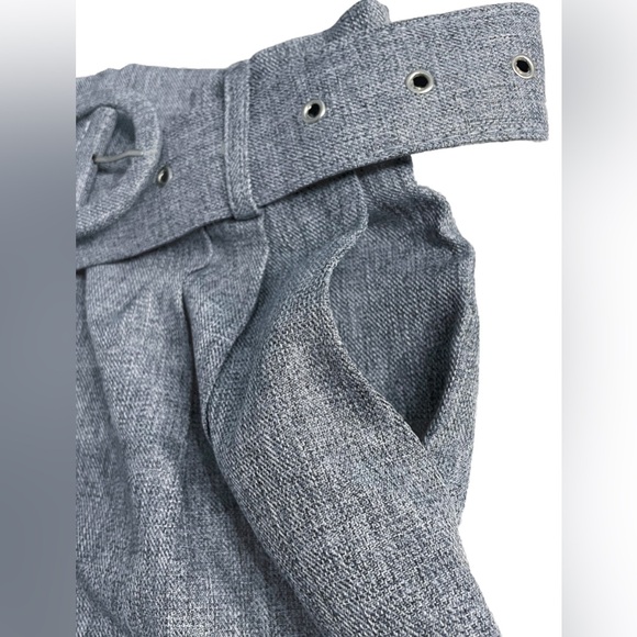 EMORY PARK High Waist Wide Pants Women’s Small Gray w Belt NWT - Picture 4 of 11